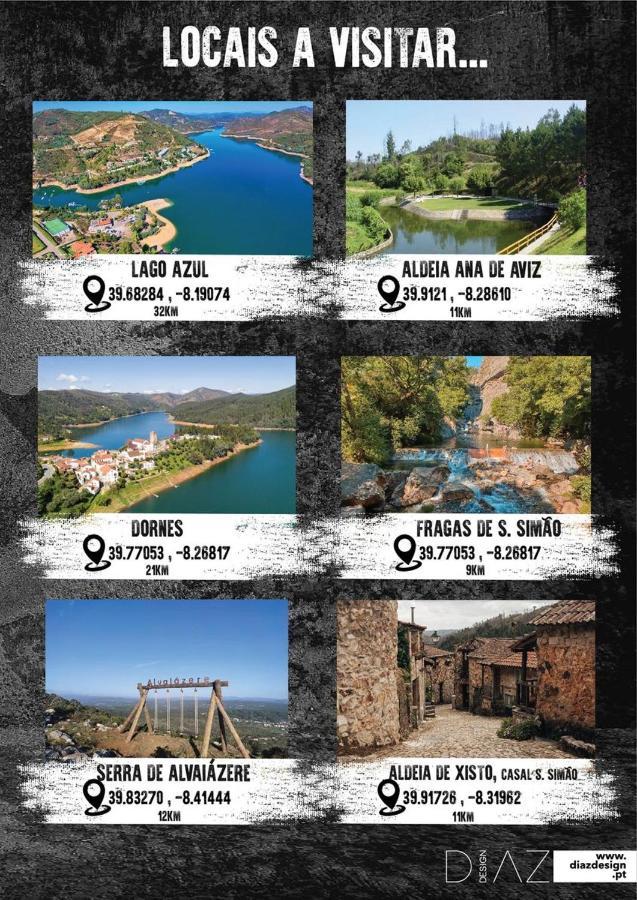 Alojamento Local - Casa Amarela Alvaiázere Екстериор снимка